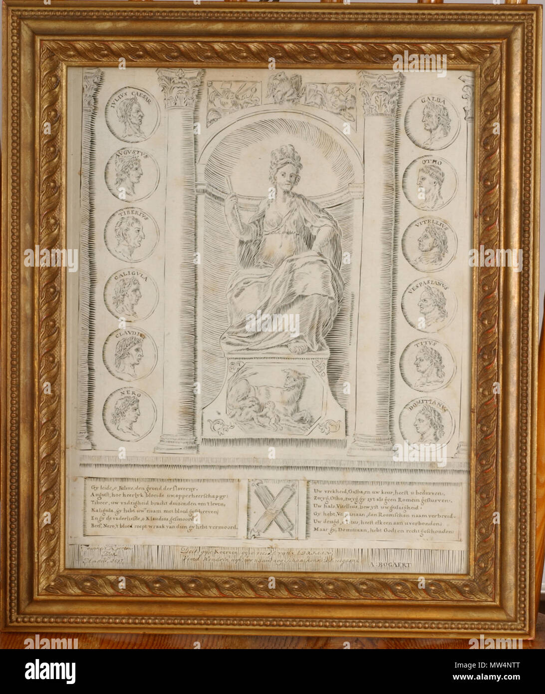 . Englisch: Clipping von Johanna Koerten. 2 September 2005, 11:29:14. Johanna Koerten, Sammlung Westfries-gasthuis Museum Hoorn 319 JohannaKoerten 20307 Stockfoto