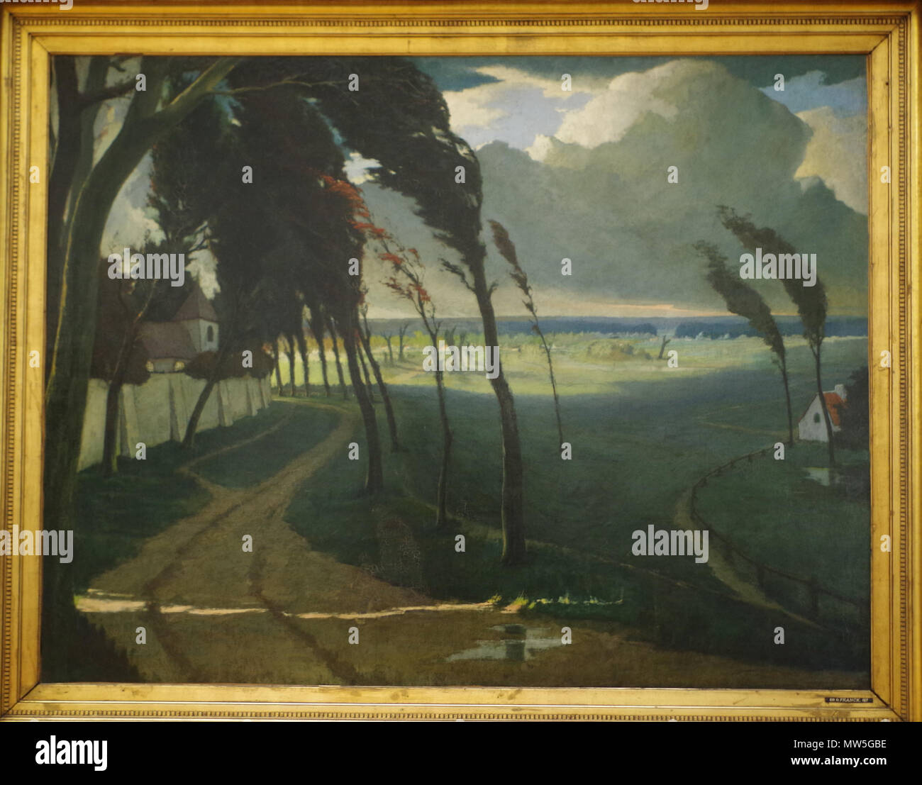 . Sturm. Dies ist eine Datei im Museum erstellt: Museum der Schönen Künste in Gent. 20 August 2016, 15:23:38. Laermans Wouterskatty 577 Sturm Eugene 1899 Stockfoto