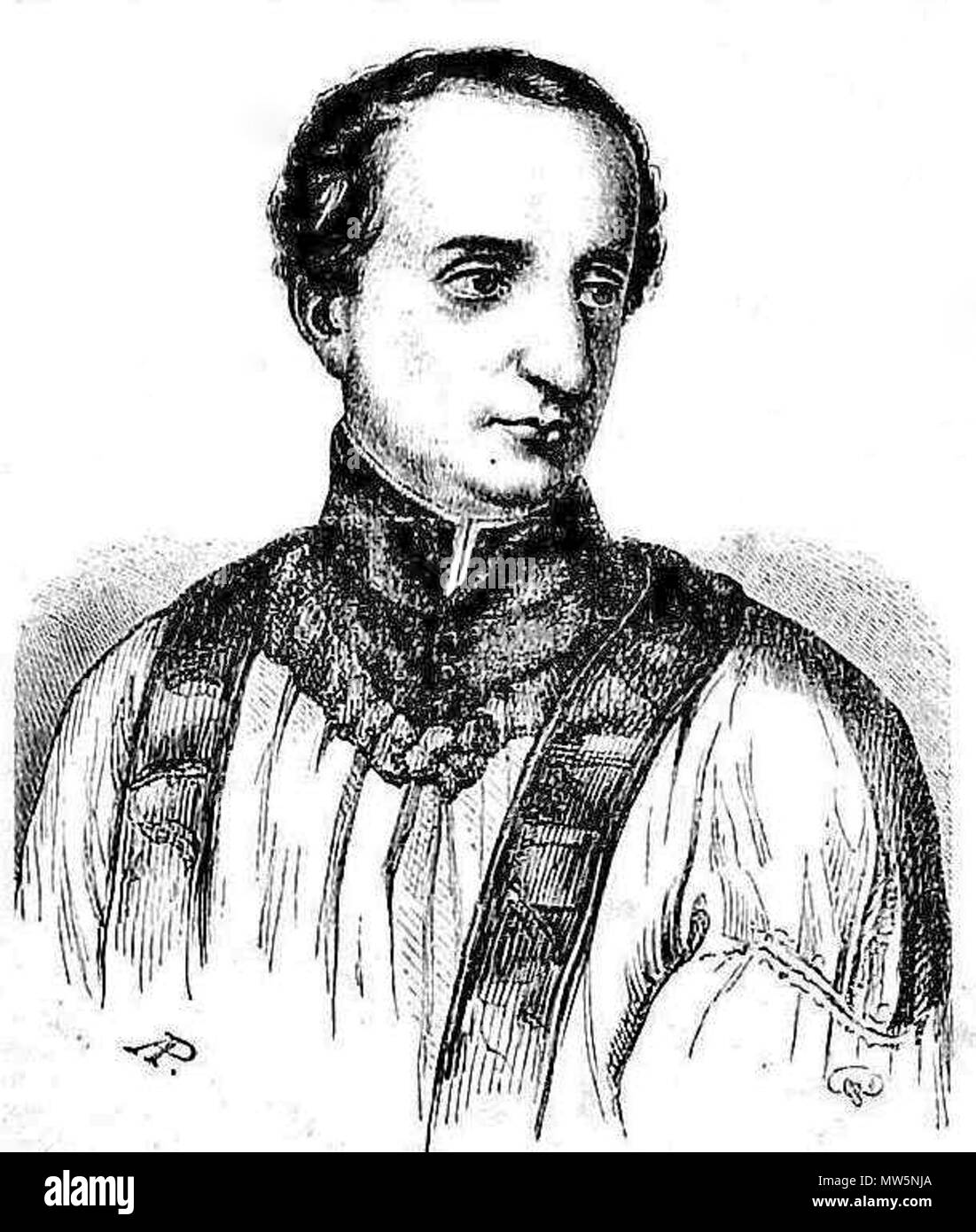 . Ks. Karol Antoniewicz 1807-1852. 1859. Unbekannt 490 POL Karol Antoniewicz Stockfoto