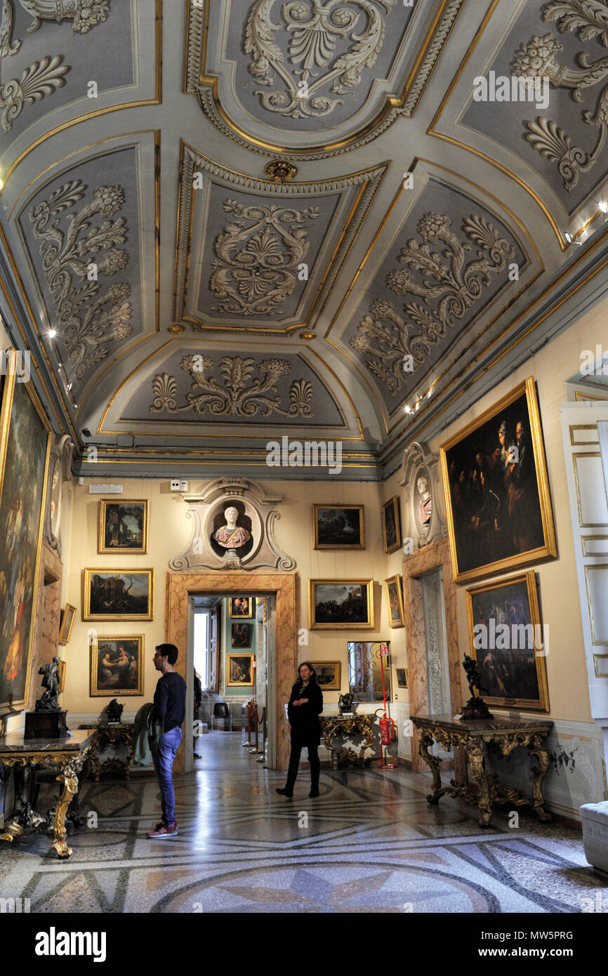 Italien, Rom, Palazzo Corsini, Galleria Nazionale di Arte Antica, Kunstgalerie Corsini Stockfoto