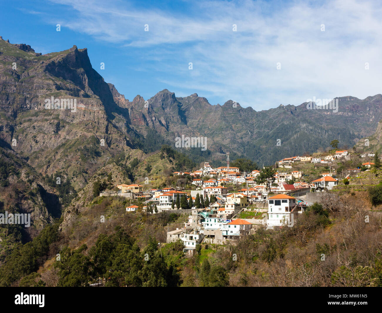 Curral Das Freiras, Madeira, Portugal Stockfoto
