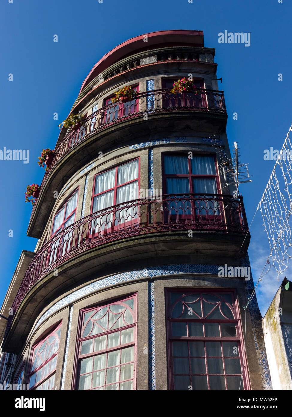 Ecke in Porto, Portugal Stockfoto