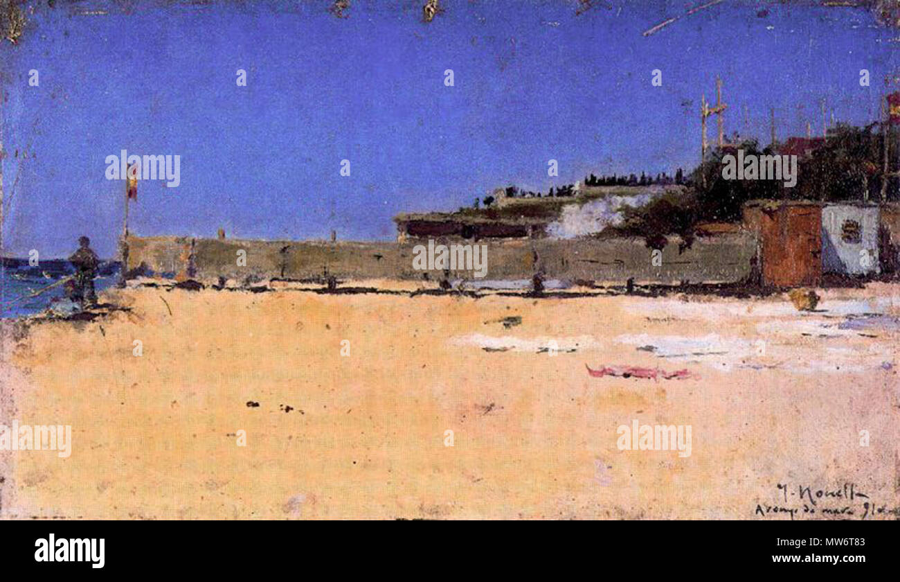 671 INonell Arenys de Mar Stockfoto