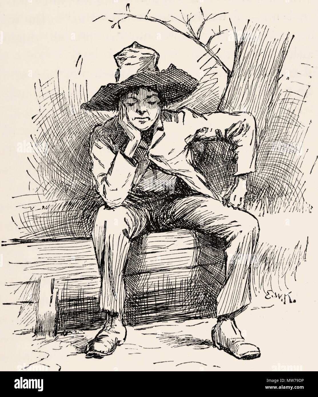 The adventures of huckleberry finn -Fotos und -Bildmaterial in hoher