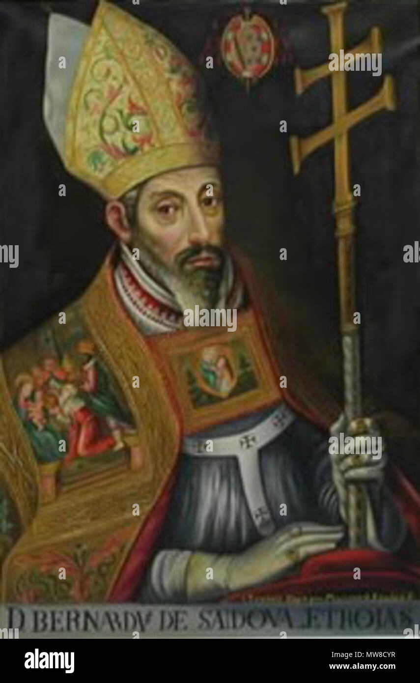 . Bernardo de Sandoval y Rojas, (15461618) Spanischer Kardinal Bischof