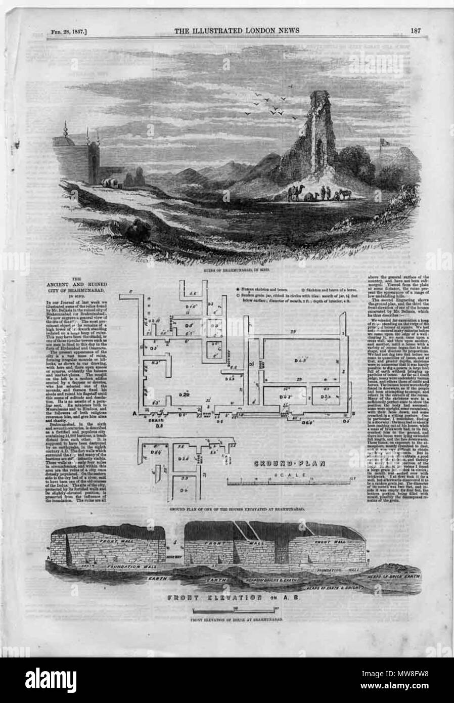 . Englisch: Blick von der Illustrated London News und die Grafik (einige mit später hand Färbung, die alle von ebay Auktionen): 'Loodhianah auf der Sutlej'*, 1846 Der ikh Soldaten', 1846 'British Museum'*, 1851" Eine indische Bahnhof'*, 1854 (siehe oben) "Banyan Tree" * 1856 "Reisende durch die Überschwemmung [Flash Flood]'* überholt, 1856 'Hindu Schurkeen und giftmischerinnen"*, 1857 'Schlange Schlangenbeschwörer in Indien', 1857 'Ruinen, Brahmunabad, Sindh" * 1857 "Hindoostanee Dhoolie, die von Krankenhäusern und im Feld '* verwendet, 1857 "Die Chowk, oder den Platz vor dem Palast des Rajah, Indore'*, Oktober 3, 1857 (mit Stockfoto