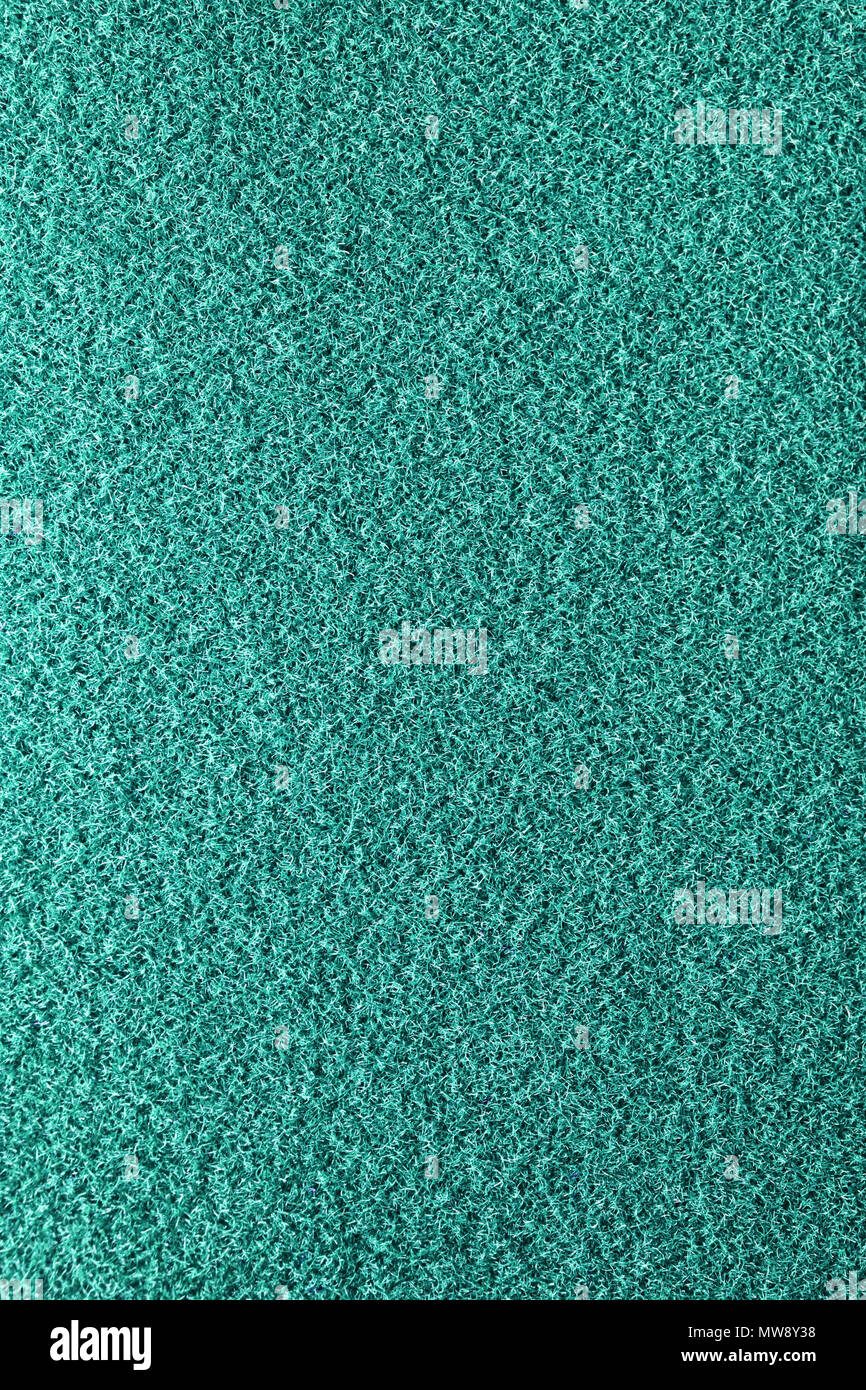 Blau flauschiger Material Textur. Detaillierte Fasern flauschige Oberfläche Hintergrund. Stockfoto