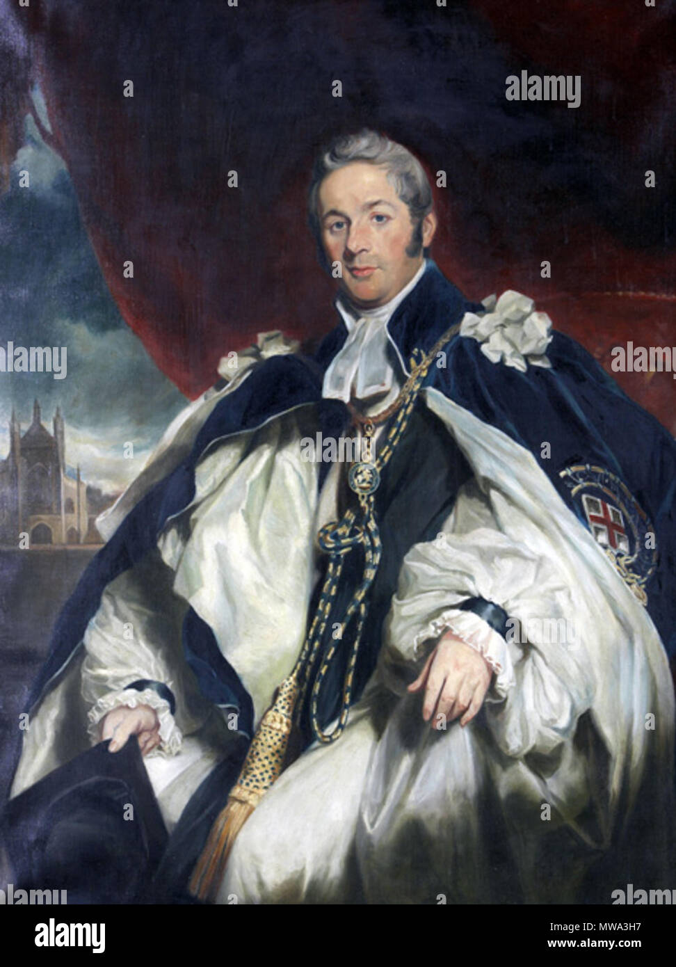 . Englisch: Charles Richard Sumner (1790-1874), Bischof von Winchester. 1833. Sir Martin Archer Shee 124 CharlesRichardSumner Stockfoto