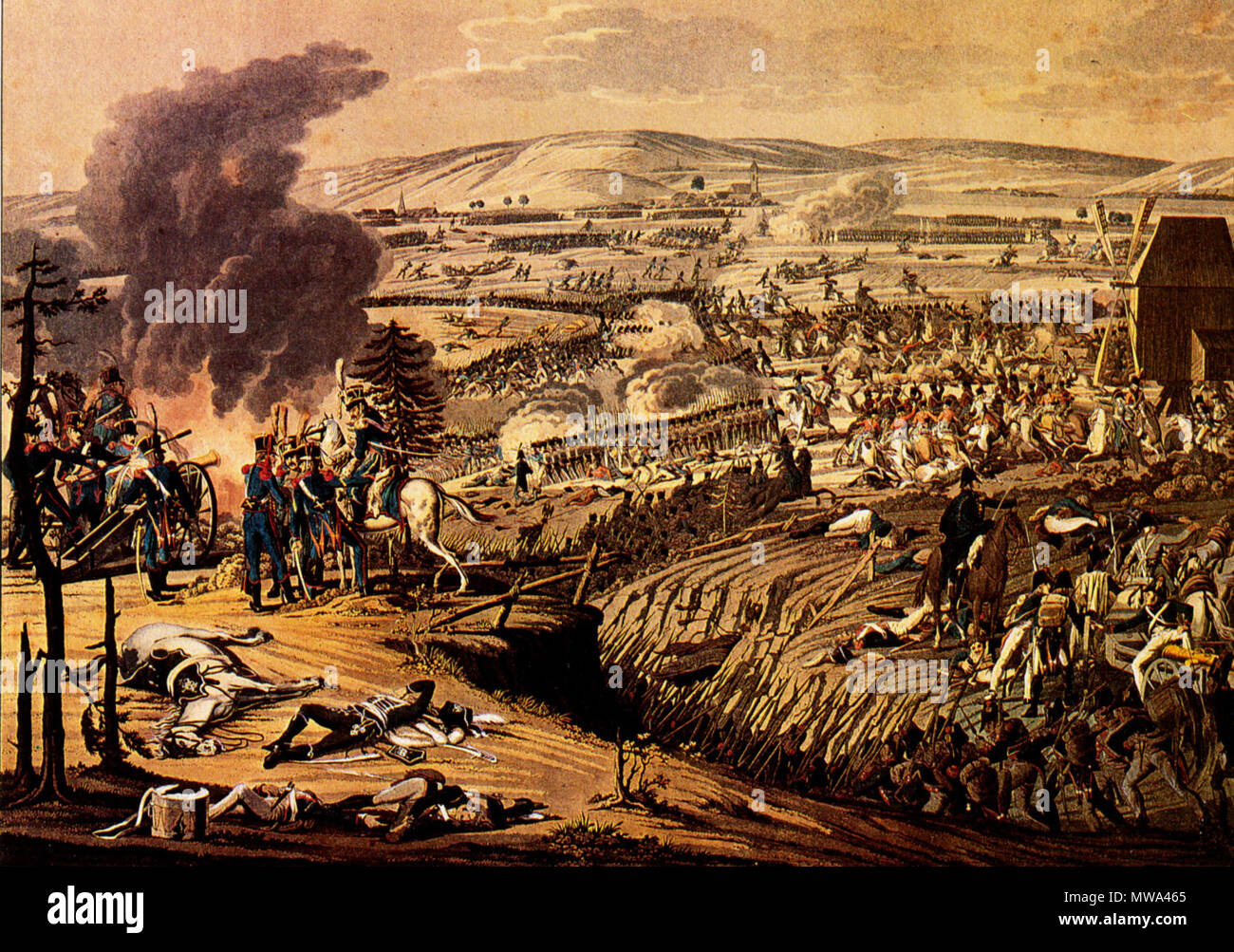 . Englisch: Die Schlacht von Jena (Johann Moritz Rugendas) Italiano: La battaglia di Jena in un-opera di Johann Moritz Rugendas. ca. 1850. Johann Moritz Rugendas (1802-1858) 74 Battaglia Di Jena Stockfoto