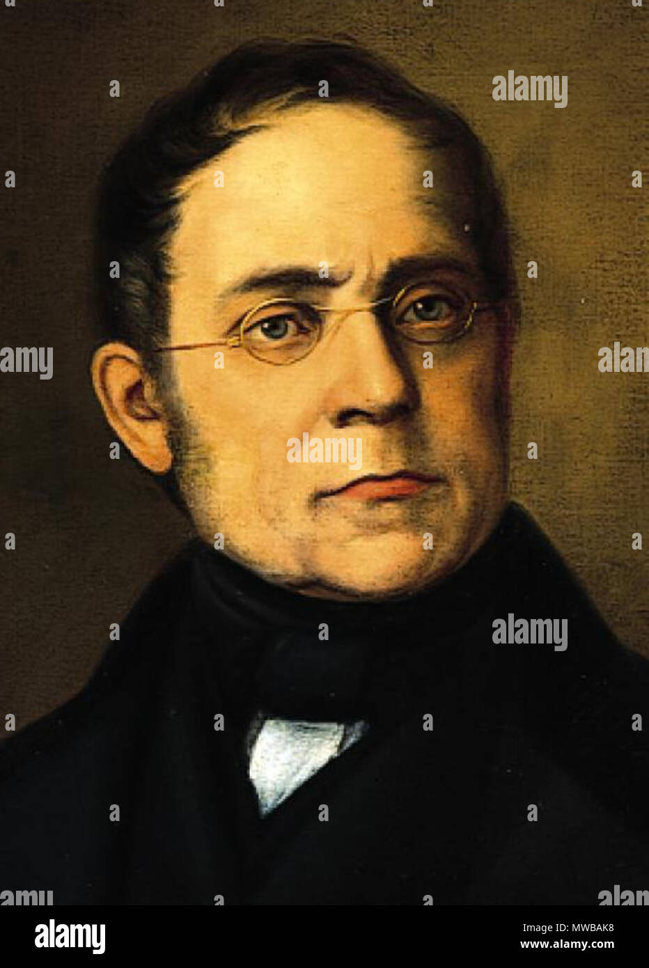 . Englisch: Anonyme österreichische Maler Portrait von Carl Czerny (1791-1857), Komponist und Musiklehrer. Gesellschaft der Musikfreunde, Wien, Österreich Español: Pintor austriaco Anónimo Retrato de Carl Czerny (1791-1857), compositor y profesor de Música. Gesellschaft der Musikfreunde, Wien, Österreich Português: Pintor austríaco anônimo Retrato de Carl Czerny (1791-1857), Setzer e Professor de Música. Gesellschaft der Musikfreunde, Wien, áustria English: Anonyme österreichischen Maler Porträt von Carl Czerny (1791-1857), Komponist und Musikpädagoge. Gesellschaft der Musikfreunde, Wien, Öste Stockfoto