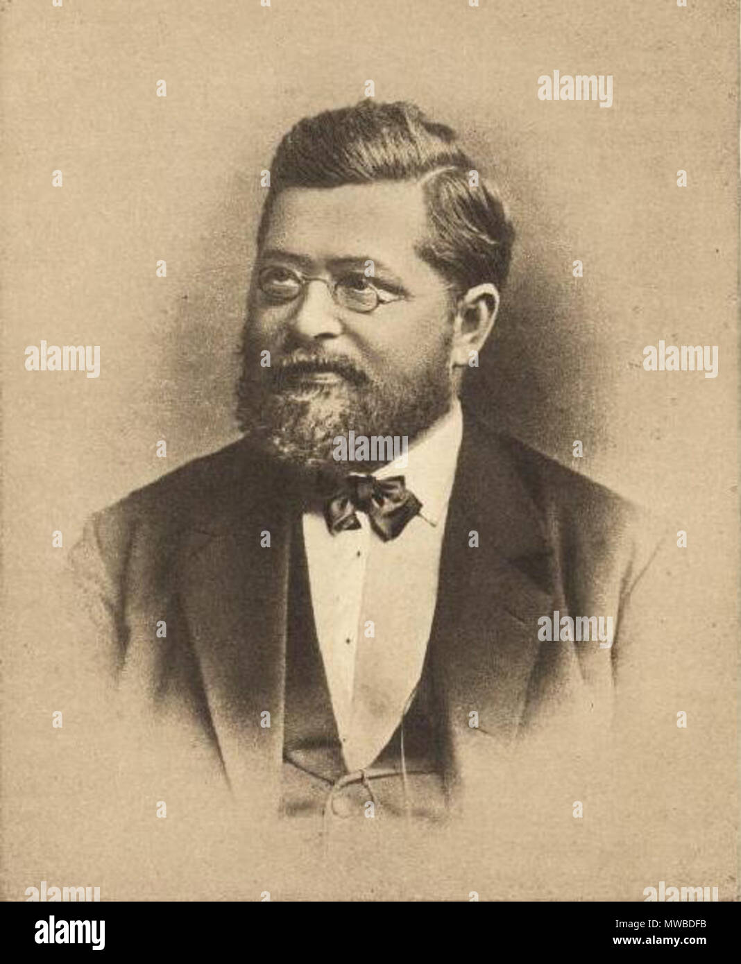 . Friedrich Tietjen (1834-1895), ein deutscher Astronom. Datum unbekannt, vor 1895; im Jahr 1895 veröffentlicht. Unbekannt 228 Friedrich Tietjen Stockfoto