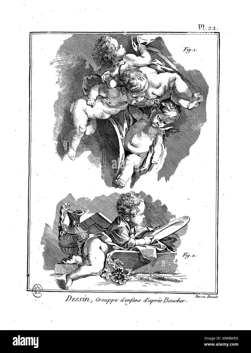 . Français: Planche. 24. Februar 2016. Panckoucke 187 Enc Meth-Bx Arts-Pl-Im 25. Stockfoto