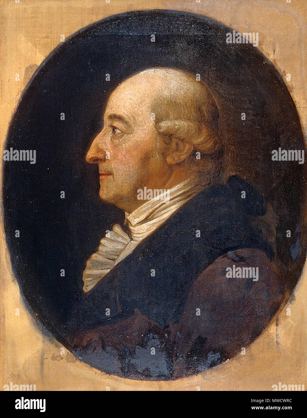 . English: Felix Maria Diogg (1762-1834): Dr. Johannes Hotze (1743 - 1801) aus Richterswil ZH, 1799. Öl auf Leinwand, 57 x 45 cm. Pestalozzianum Zürich, SIK-ISEA - 74248 Inventarnummer. 1799. Unbekannt 204 Felix Maria Diogg Dr. Johannes Hotze Stockfoto