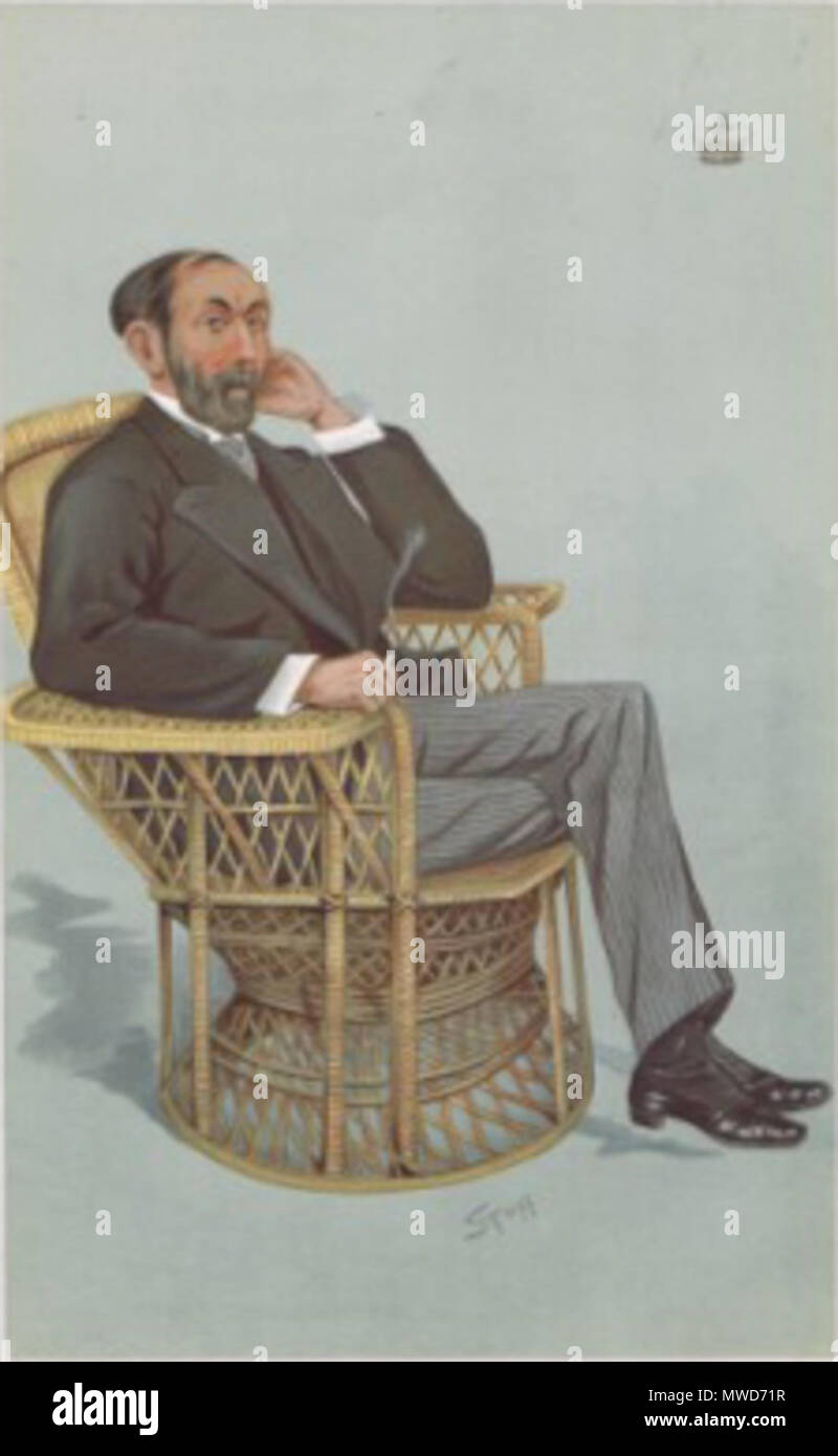 . Karikatur von Edward George Littleton, 3. Baron Hatherton (1842-1930). 1895. Henry Charles Seppings-Wright 267 Herr Hatherton Vanity Fair vom 23. Mai 1895 Stockfoto