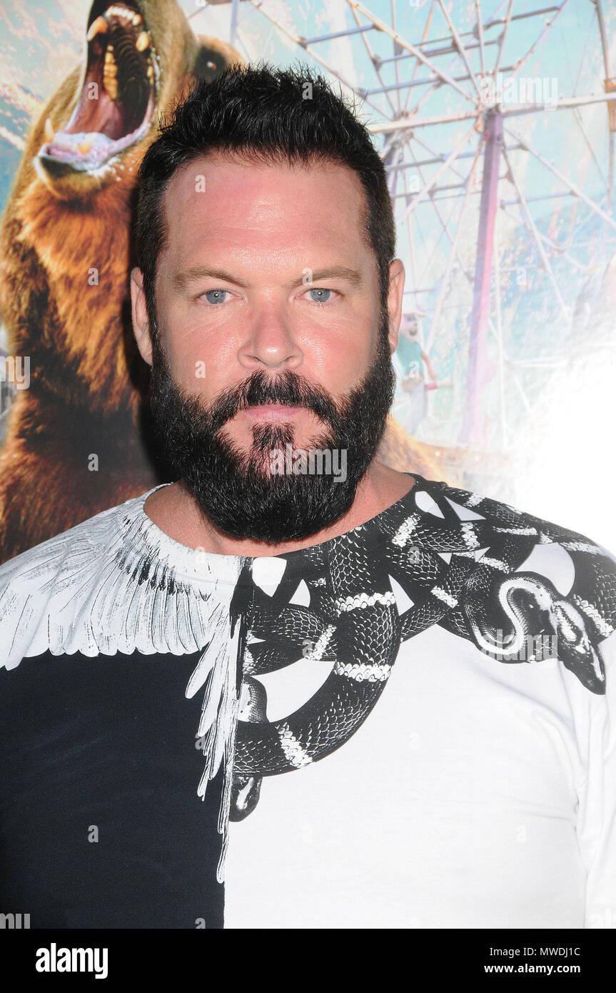 Los Angeles, Kalifornien, USA. 31. Mai, 2018. Mai 31, 2018 - Los Angeles, Kalifornien, USA - Schauspieler MATT SCHULZE an der "Druckpunkt" Los Angeles Premiere gehalten am ArcLight Theater, Hollywood, Los Angeles. Credit: Paul Fenton/ZUMA Draht/Alamy leben Nachrichten Stockfoto