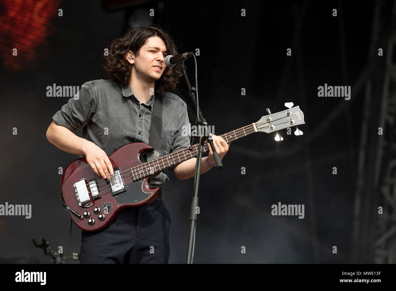 London, Großbritannien. 1. Juni 2018. Die Amazonen durchführen, bei der alle Punkte im Osten Festival 2018, Victoria Park London, 01/06/2018 Â© Gary Mather/Alamy leben Nachrichten Stockfoto