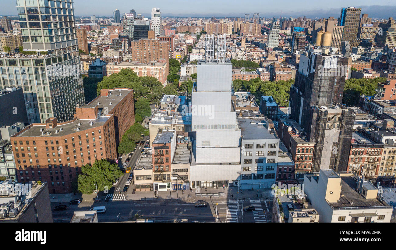 Neues Museum für Zeitgenössische Kunst, Manhattan, New York City, NY, USA Stockfoto