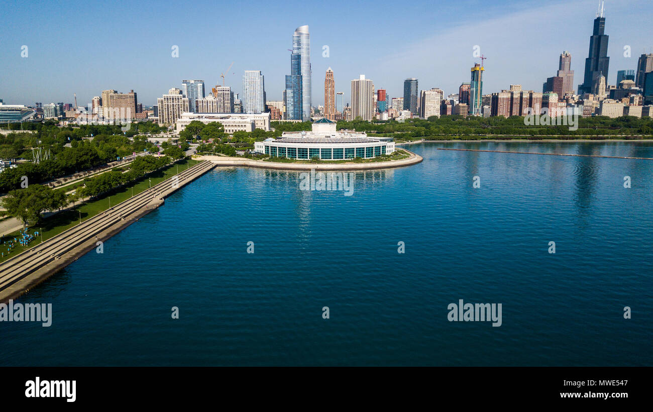 Shedd Aquarium, Chicago, IL, USA Stockfoto