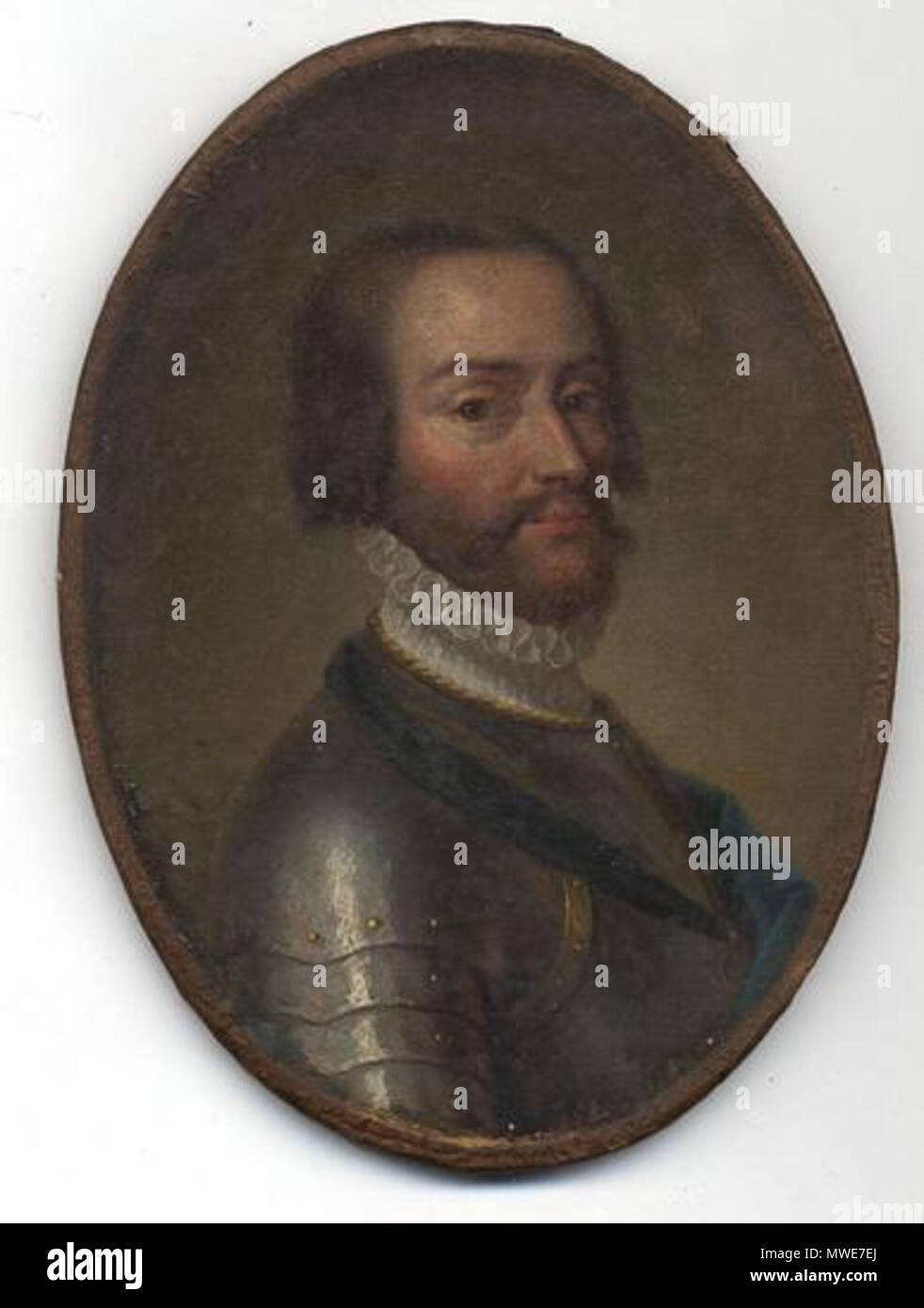 . Portrait de Charles de Bourbon, duc de Vendôme, Chantilly, Musée Condé. 18. Jahrhundert (Ca./OK. 1776). Jean Marie Ribou (1744-1817) 628 Vendome-Bourbon Stockfoto