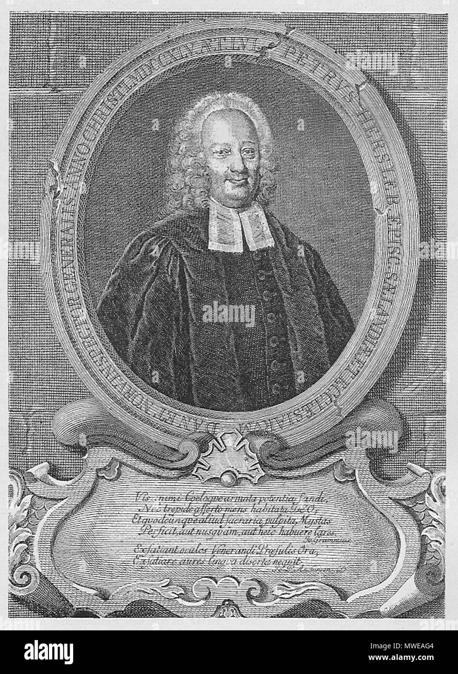 . Peder Hersleb. 1886. S. Hansen 473 Peder hersleb Stockfoto