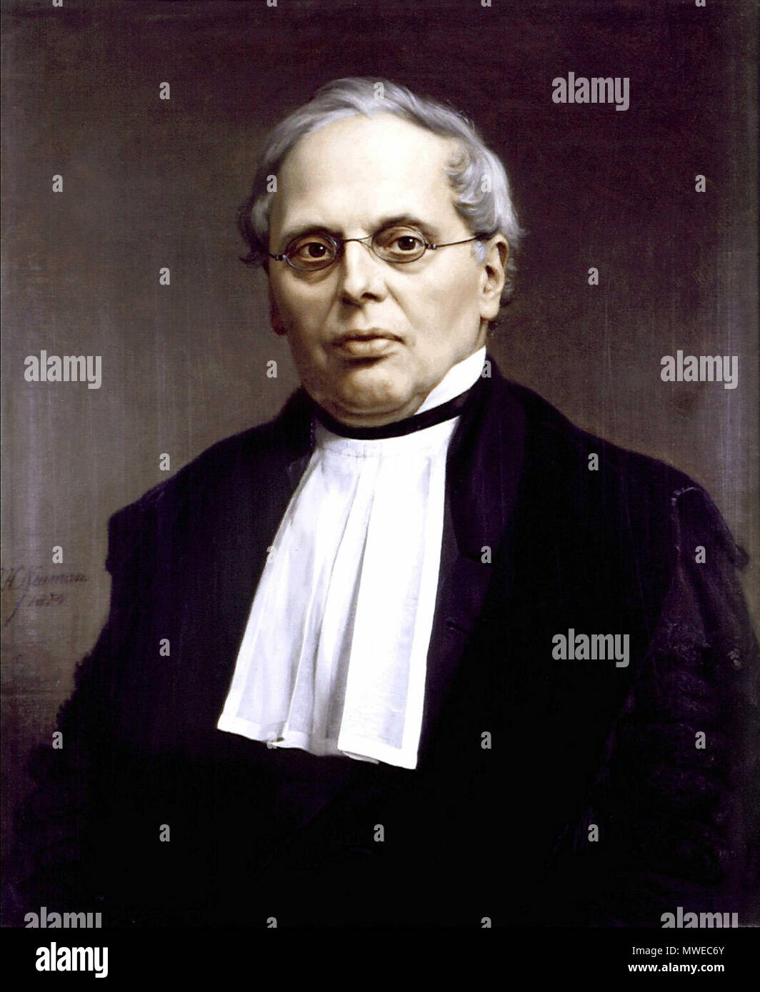 . Jacques Adolphe Charles Rover (1803-1874), deutscher Philologe und Historiker. 1874. Johan Heinrich Neuman (1819-1898) 303 Jac Ado Cha Rover Stockfoto