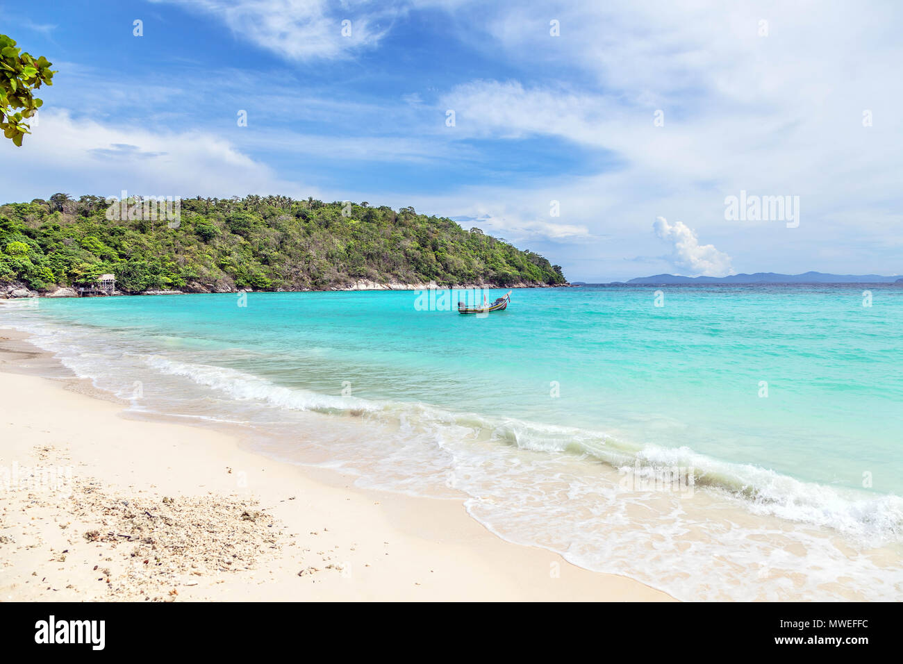 Blaue Lagune auf der Insel Ko Racha. Thailändischen Provinz Phuket Stockfoto