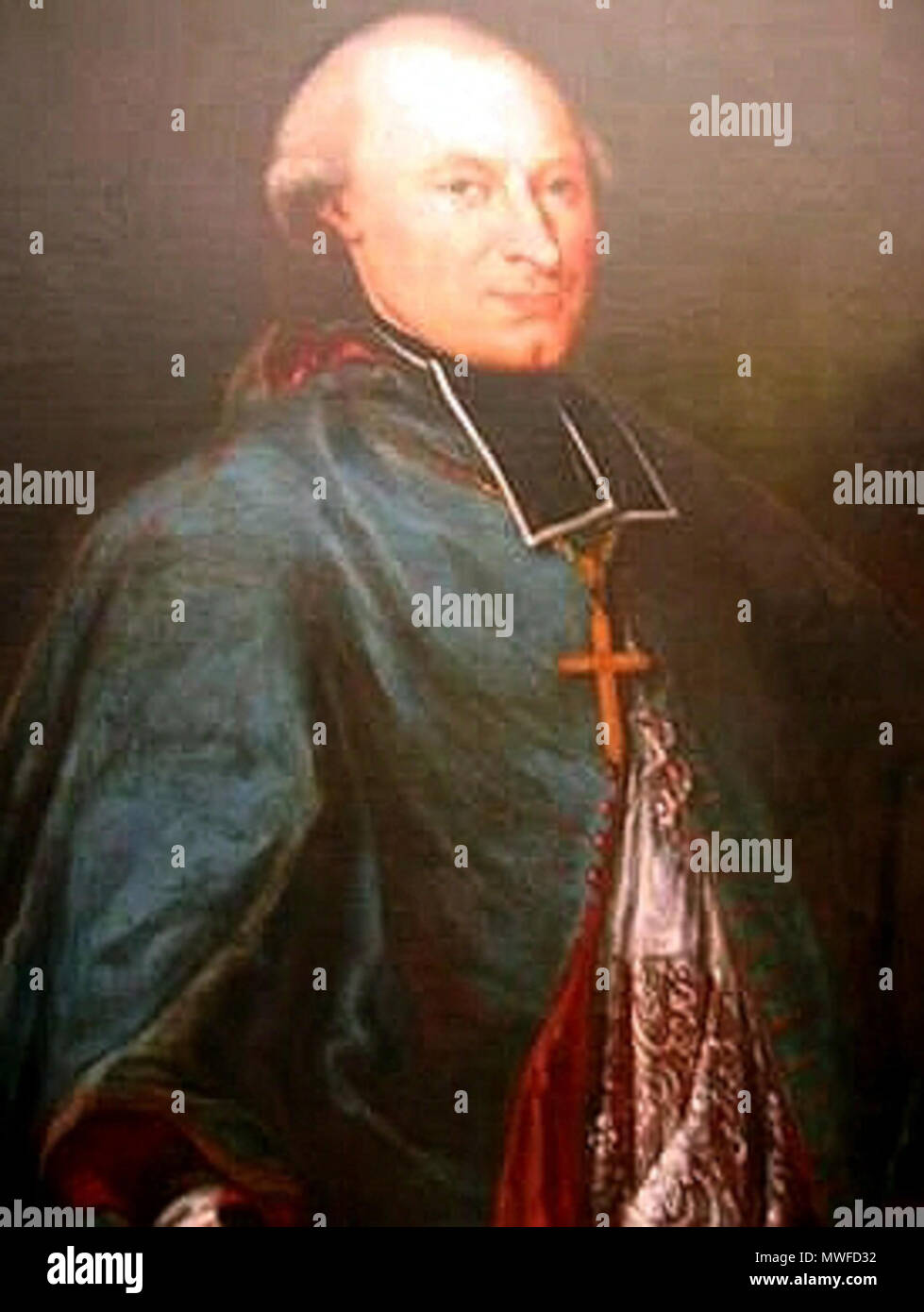 . Jean-Baptiste-Joseph Gobel (1727-1794), französischer Geistlicher und Politiker 312 Jean-Baptiste-Joseph Gobel (1727-1794), französischer Geistlicher und Politiker Stockfoto