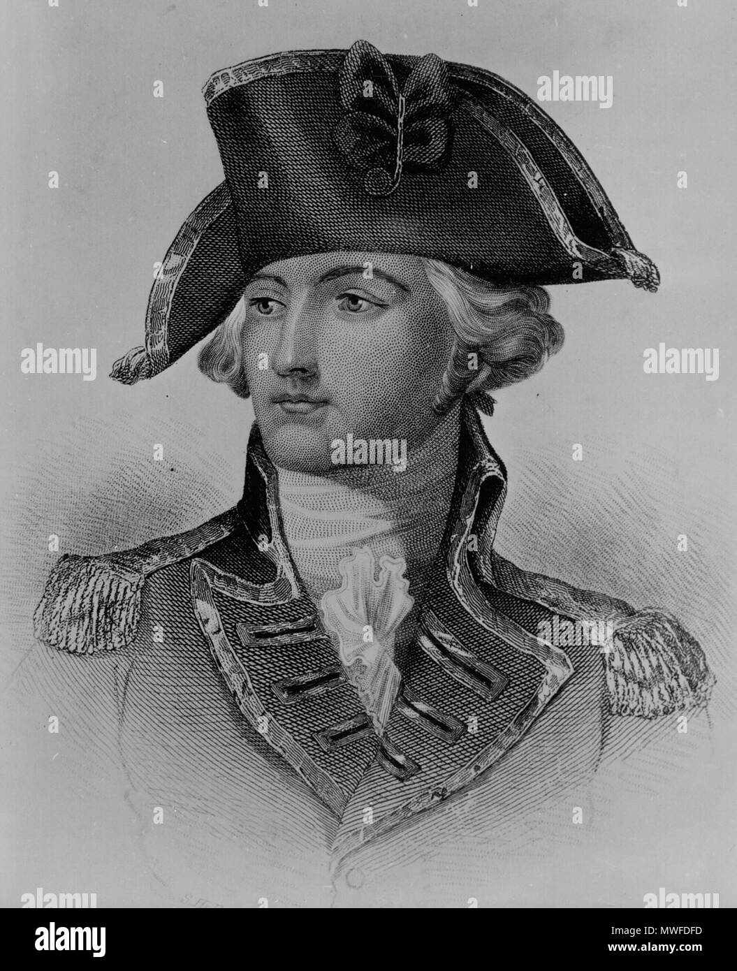 . John Burgoyne, britische Armee Offizier während des Amerikanischen Unabhängigkeitskrieges. nicht angegeben. Samuel Hollyer (1826 - 1919) Beschreibung amerikanische Graveur Geburtsdatum / Tod 26. Februar 1826 vom 29. Dezember 1919 Ort der Geburt London Authority control: Q VIAF: 7257237 18508639 LCCN: Nr 92036069 WorldCat 320 John Burgoyne Stockfoto