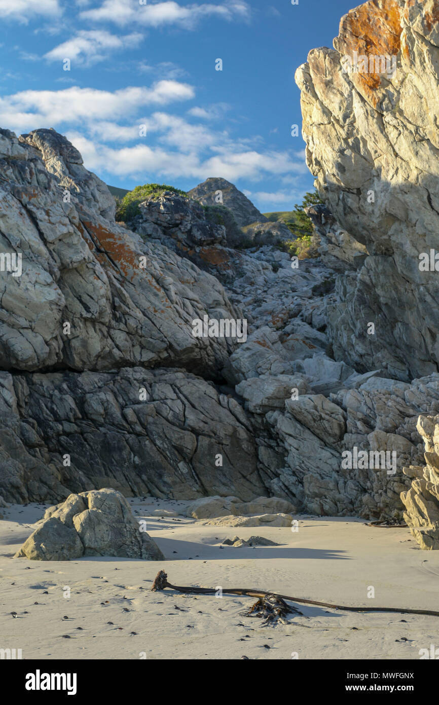 Grotto Blue Flag Beach Hermanus auf der Garden Route, Südafrika Stockfoto