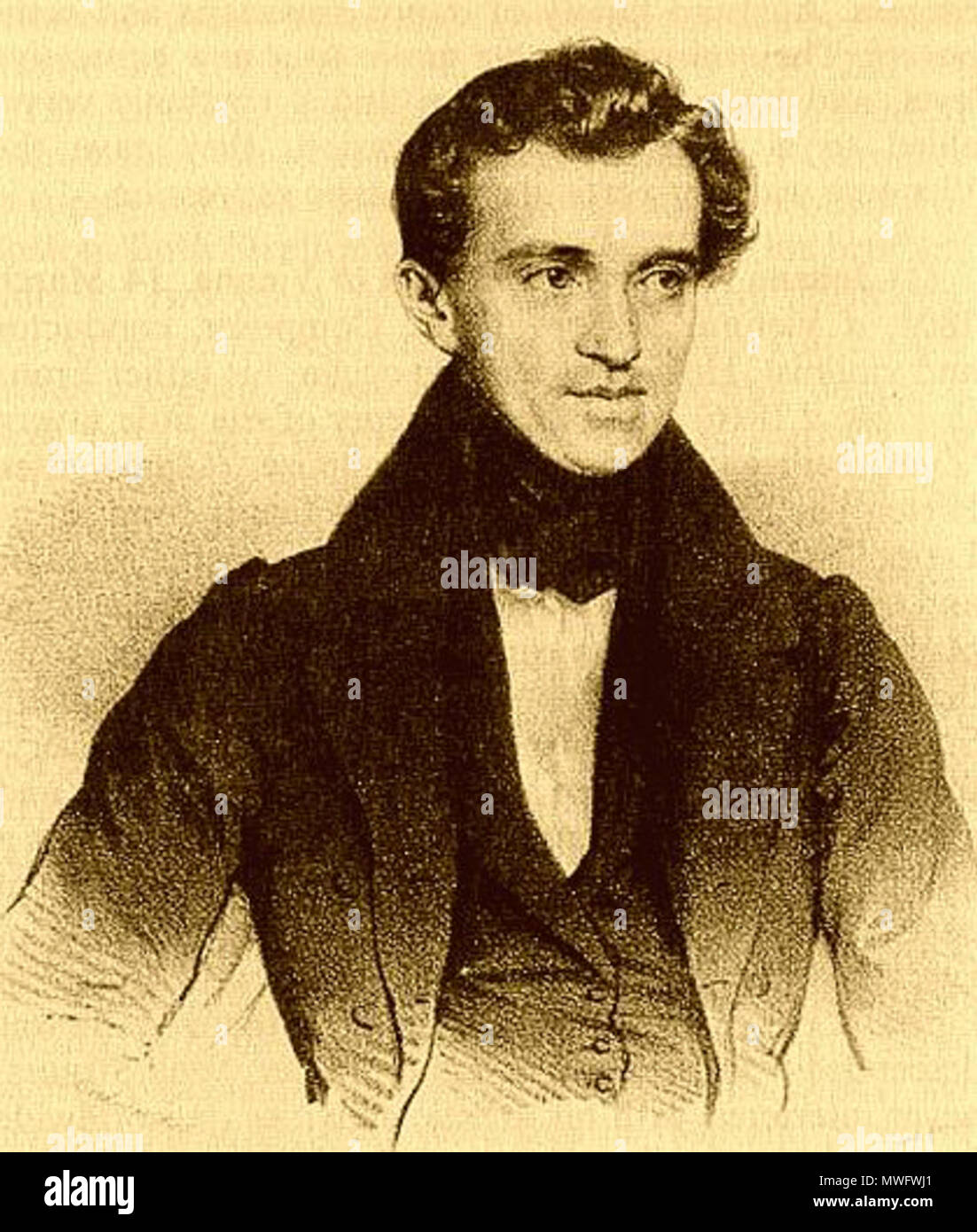 319 Johann Strauss I (2) Stockfoto