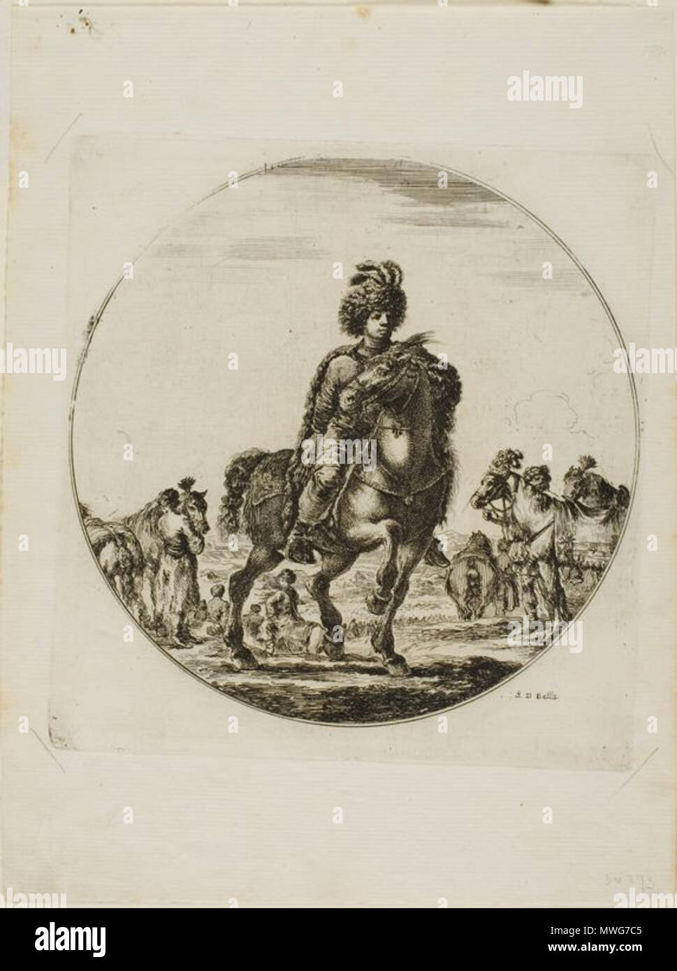 . Englisch: Eingeschränkte Geschenk des Herrn und Frau George B. Jung und Drucke und Zeichnungen kaufen. ca. 1651. Stefano Della Bella (1610 - 1664) Beschreibung der Italienischen Kupferstecher und Grafiker Geburtsdatum / Tod 18. Mai 1610 12. Juli 1664 Ort der Geburt / Tod Florenz Florenz Authority control: Q 921242 VIAF: 7502835 ISNI: 0000 0001 2119 4885 ULAN: 500018966 LCCN: n 79018351 WGA: Bella, Stefano della WorldCat 287 ungarische Reiter von Stefano Della Bella (3) Stockfoto