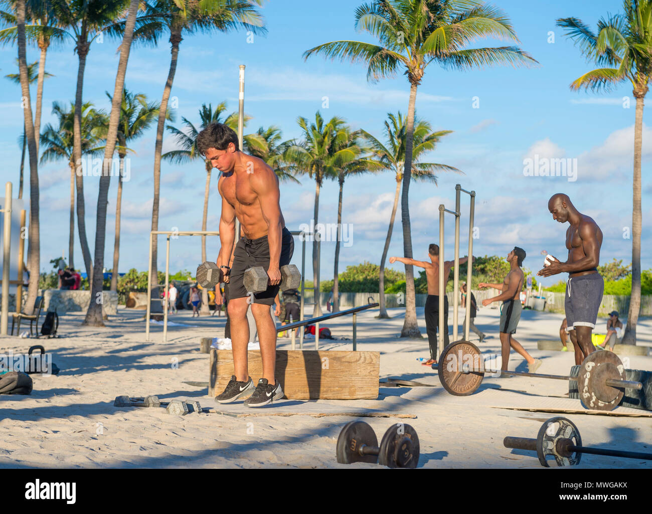 Outdoor Gym Usa Stockfotos Und Bilder Kaufen Alamy