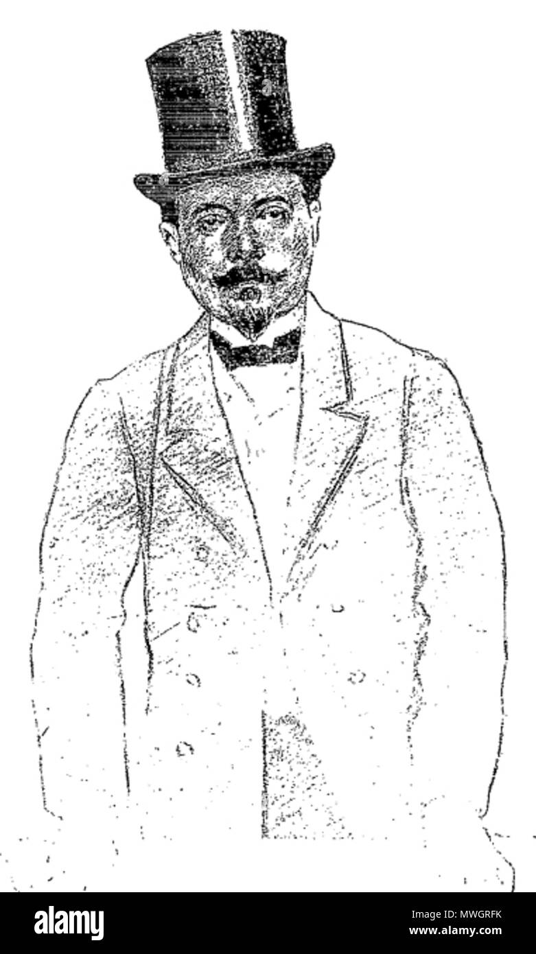 383 Léon Deschamps von Cazals Stockfoto