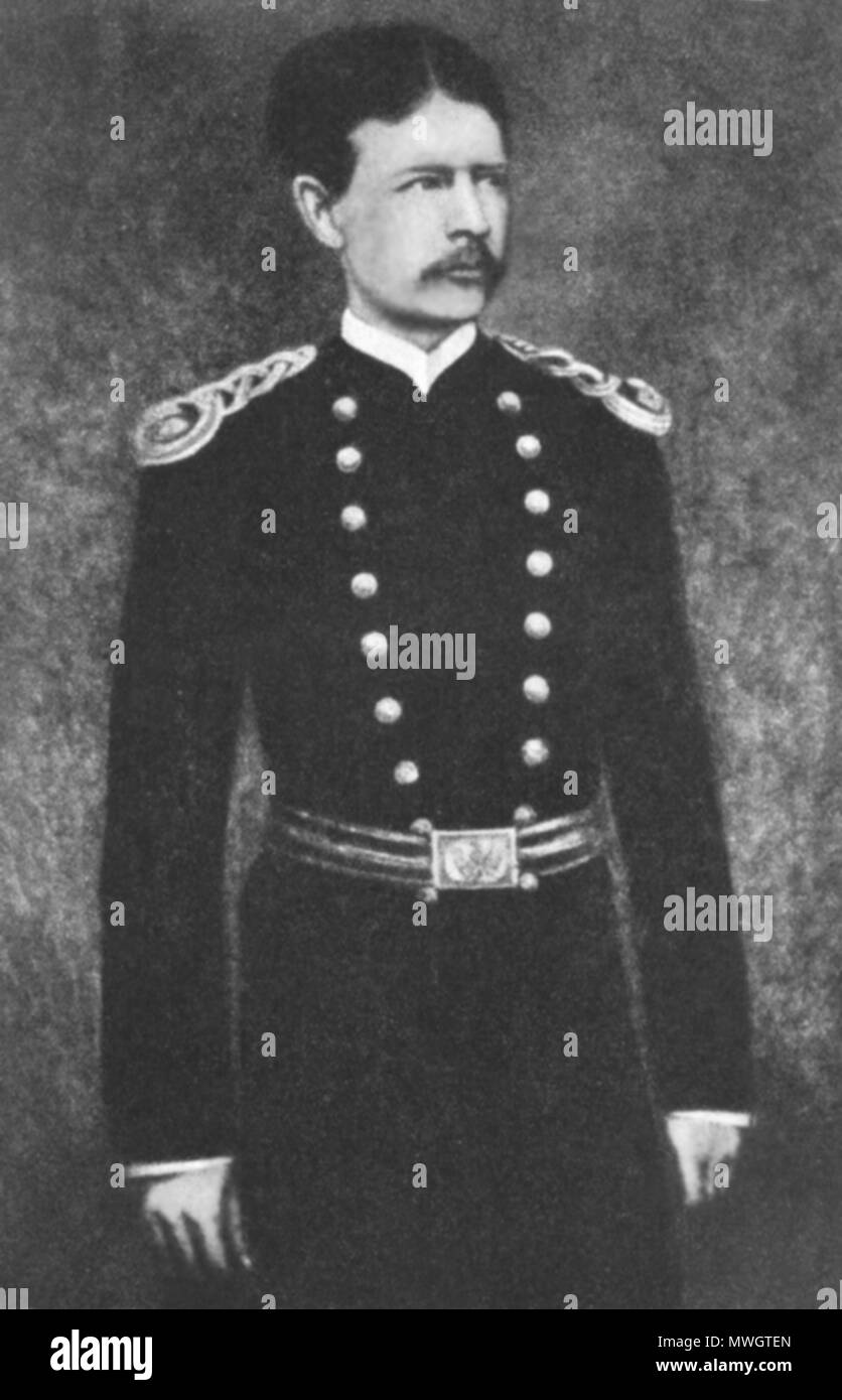 . Englisch: Walter Reed in der Malerei. ca. 1890. N. M. Miller 389 Major Walter Reed (1926-27 Mikrobe Jäger) Stockfoto
