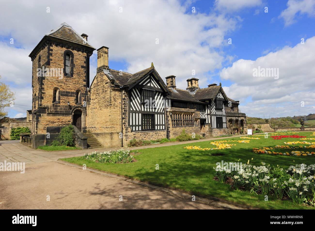 Shibden Hall, Halifax Stockfoto