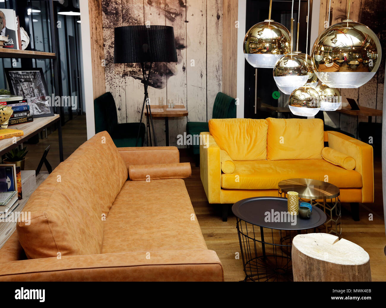 Arbeit Lounge Shared Office Space Stockfoto Bild