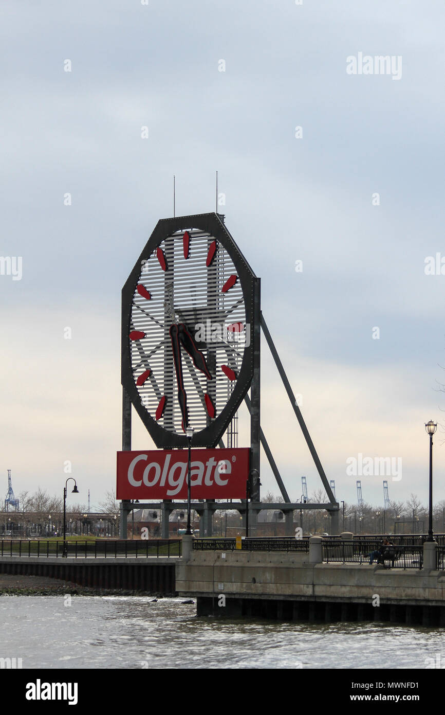 Die Colgate, Jersey City, New Jersey, United States Stockfoto