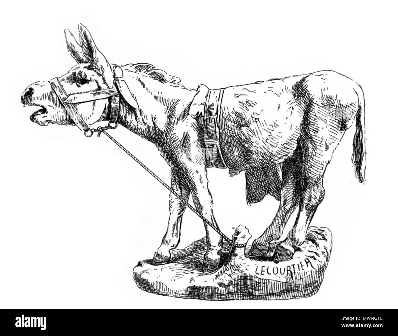 504 Prosper Lecourtier-L'oublié Stockfoto