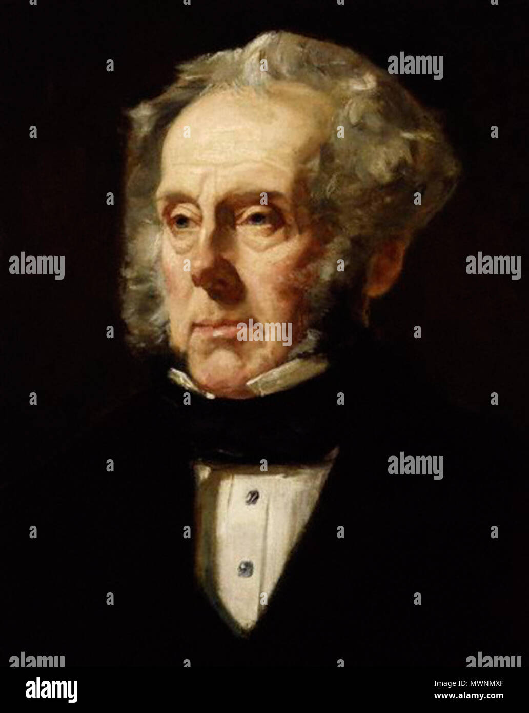 . Englisch: Henry John Temple, 3rd Viscount Palmerston (1784-1865). 1855. Francis Cruikshank 376 Lord Palmerston 1855 Stockfoto . Englisch: Henry John Temple, 3rd Viscount Palmerston (1784-1865). 1855. Francis Cruikshank 376 Lord Palmerston 1855 Stockfoto