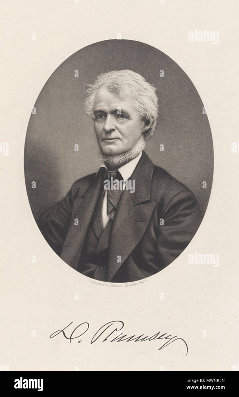 . David Rumsey (1810-1883). Zeitgenössisches Porträt. Samuel Sartain (1830-1906) 532 RepDavidRumsey Stockfoto . David Rumsey (1810-1883). Zeitgenössisches Porträt. Samuel Sartain (1830-1906) 532 RepDavidRumsey Stockfoto