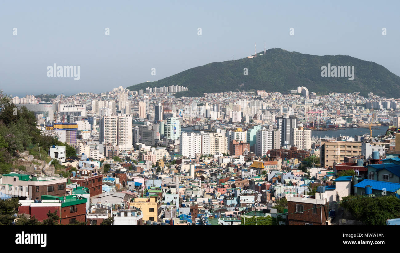 Busan, Stadt des Südens in Südkorea Stockfoto