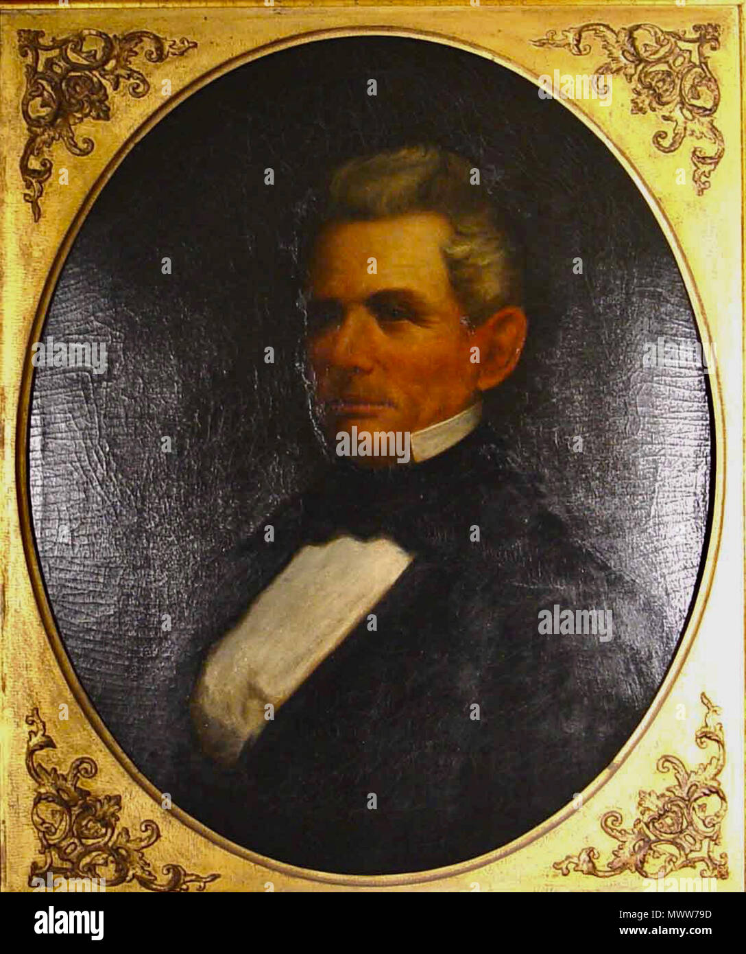. Englisch: Andrew Barry Moore (1807-1873), Gouverneur von Alabama (1857-61) und Sprecher der Alabama Abgeordnetenhaus (1843-45). ca. 1857 - 1861. Alabama Abt. der Archive und Geschichte 45 Andrew B. Moore Stockfoto