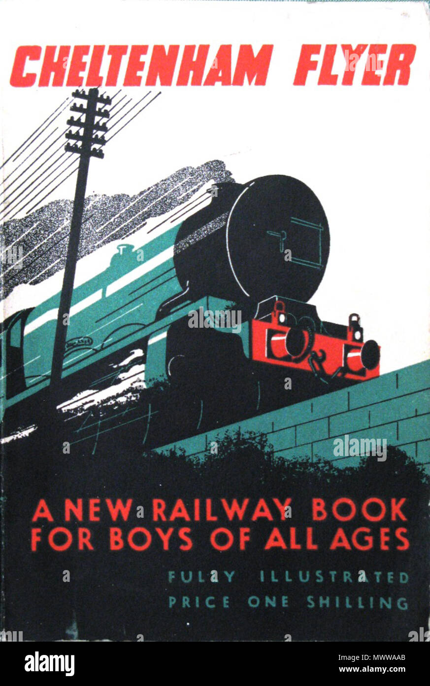 . Englisch: Die 1932 Edition von Cheltenham Flyer, ein Great Western Railway' Buch für Jungen aller Altersstufen. 1932. Great Western Railway 261 GWR buchen Cheltenham Flyer 1932 Stockfoto