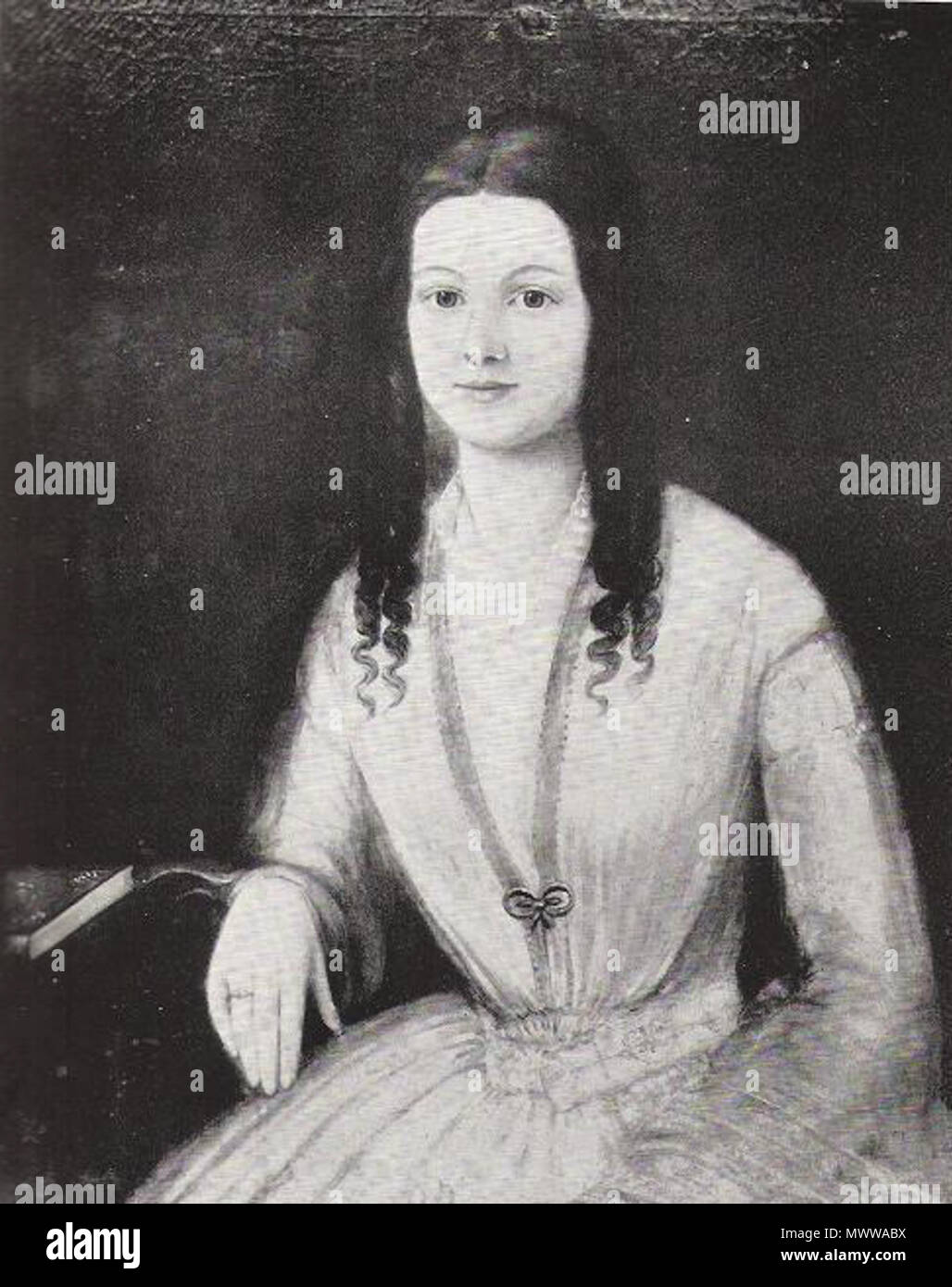 . Englisch: Portrait von Sarah Knox Taylor (1814-1835). 14 September 2009, 15:34:20. Unbekannt 544 Sarah Knox Taylor Alter 16. Stockfoto