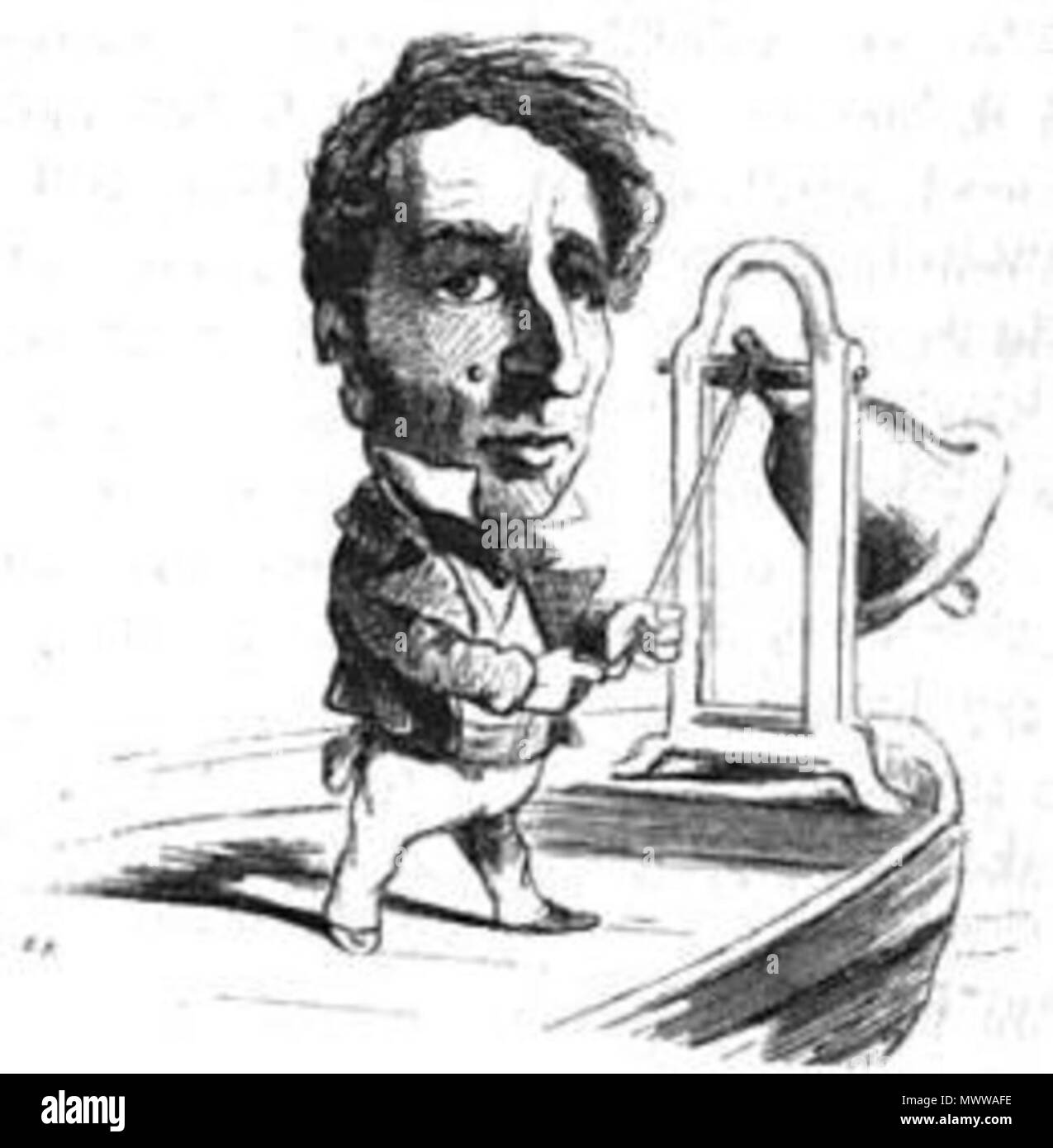 607 Théobald de Lacrosse par Cham Stockfoto