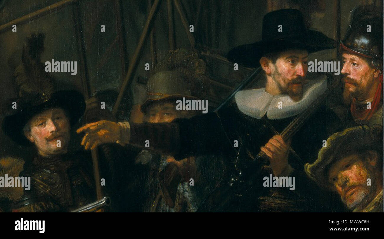 . Die Nachtwache. 21 November 2009, 14:22 (UTC). Die Nachtwache von Rembrandt.jpg: Rembrandt abgeleitete Arbeit: De bezige bij (Talk) 436 Nachtwacht dsub Stockfoto