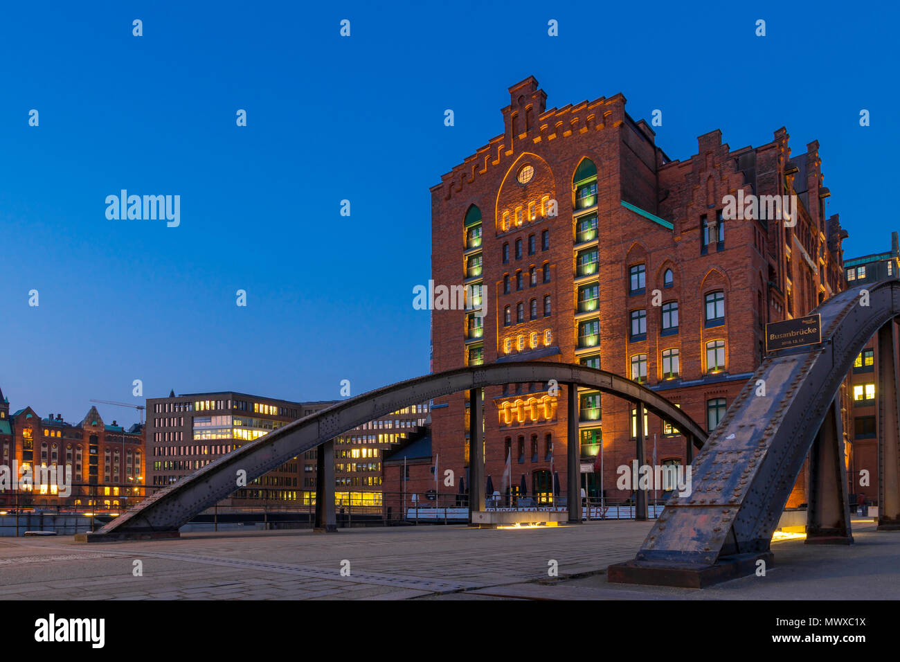 Internationale Maritime Museum in der historischen Speicherstadt (lagerhauskomplex), Hamburg, Deutschland, Europa Stockfoto
