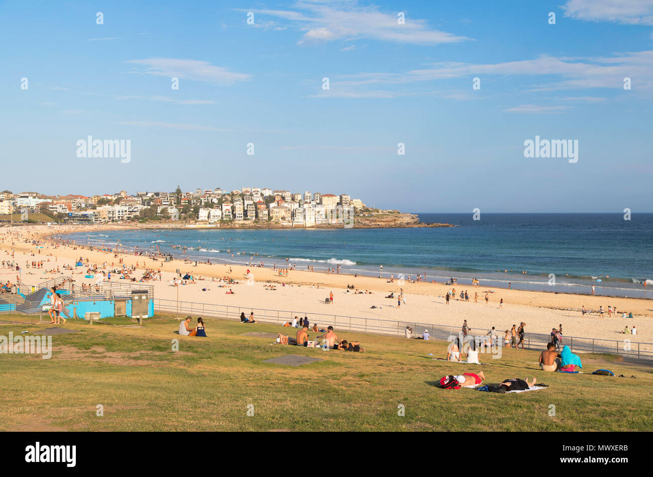 Bondi Beach, Sydney, New South Wales, Australien, Pazifik Stockfoto