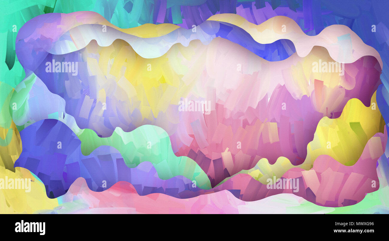 Abstratc digitalen Hintergrund. Farbe kreative Art bunte helle Textur. Stockfoto