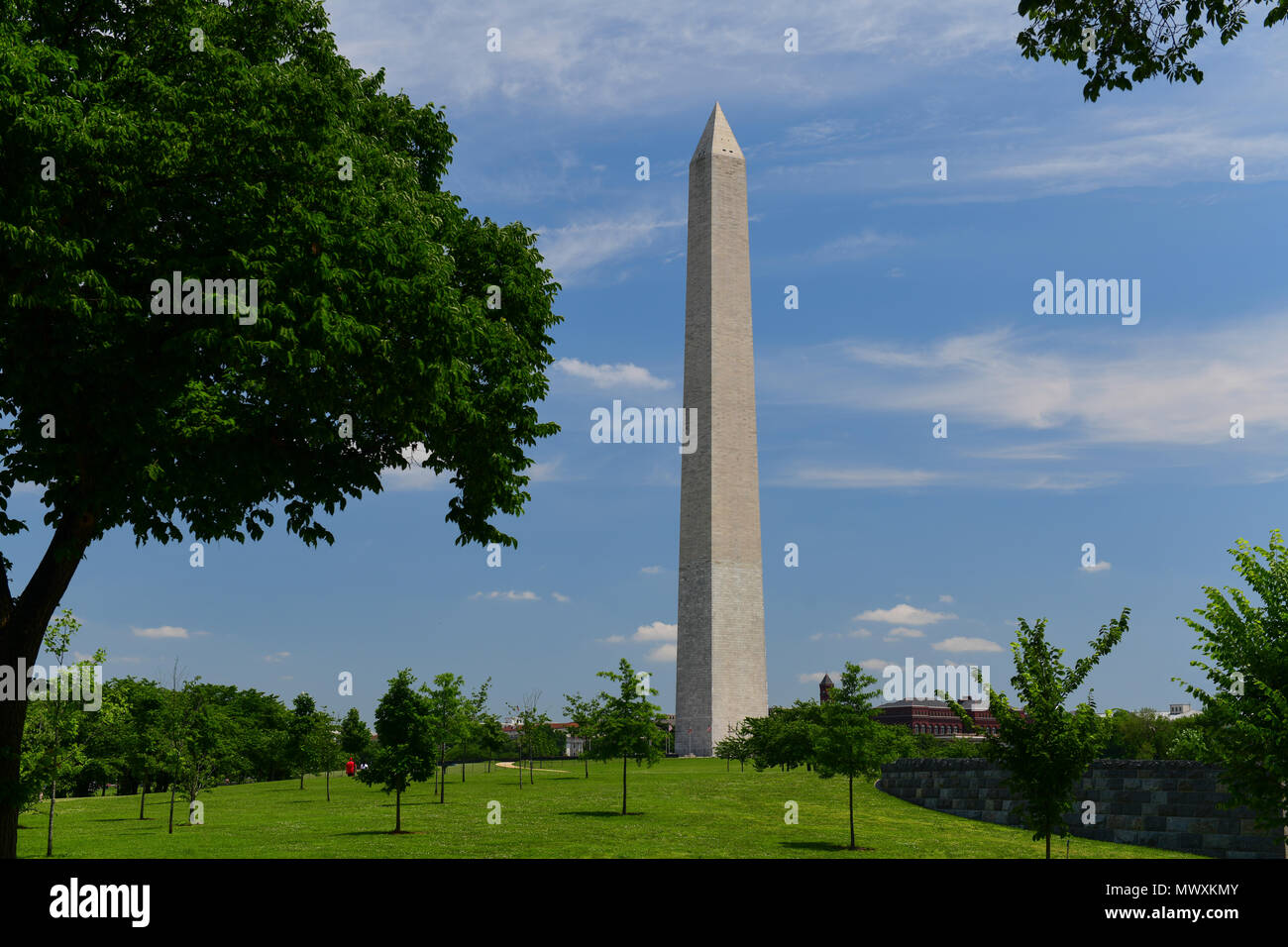 USA Washington DC National Mall in Washington Monument Stockfoto